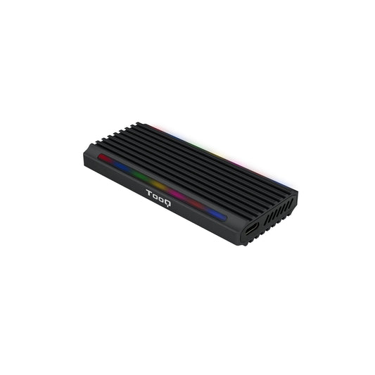 Caixa SSD Tooq M.2 NGFF/NVMe SSD USB 3.1 Gen 2 USB-C RGB