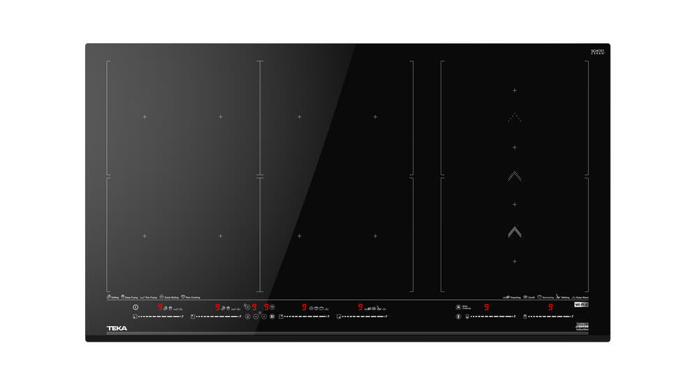 Placa de Indução | Teka | IZF 99770 MST BK | 90cm | Preto