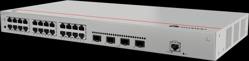 Comutador Gigabit Ethernet | Huawei | S220-24T4X | 24 Portas | Cinza