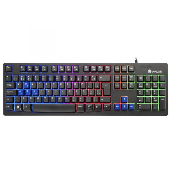NGS KEYBOARD GAMING LED LIGHTS - GKX-300POPRTUGUESE