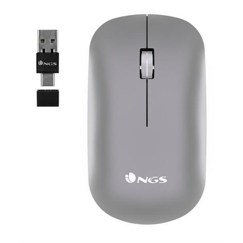 Wireless Rechargeable Multimode Mouse - Cinzento - SNOOP-RB