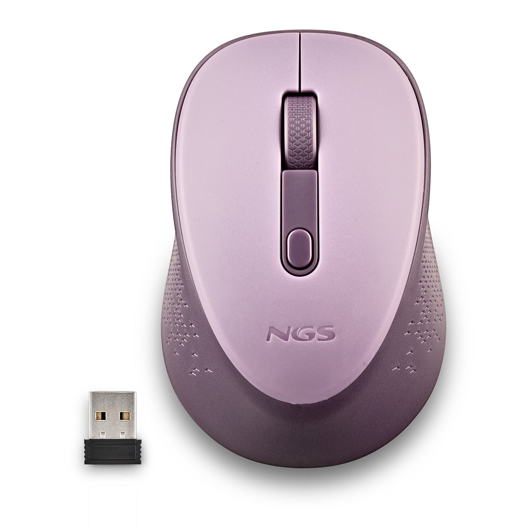 Rato Wireless | NGS | Silent DEWLILAC | Lilás