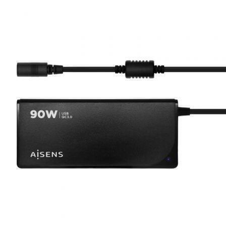 Cargador Portátil | Aisens | 90W | Automático | 12 Conectores USB-A