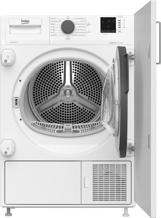 Máquina de Secar Roupa | Beko | DIHS7414GA0 | 7Kg | Embutida