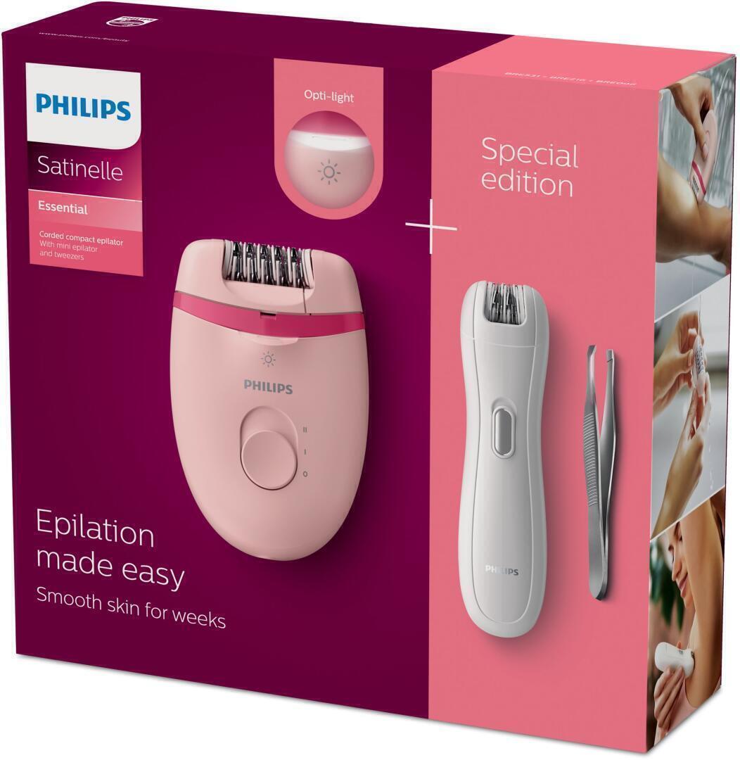 Depiladora Philips Satinelle Essential | BRP531/00 | Compacta com Luz