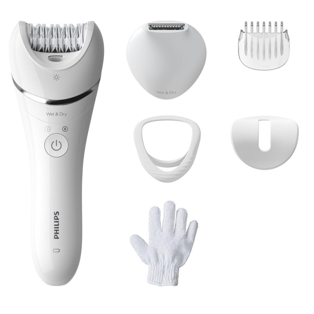 Depiladora Philips S8000 Wet&Dry BRE715/00 | Para Pernas e Corpo