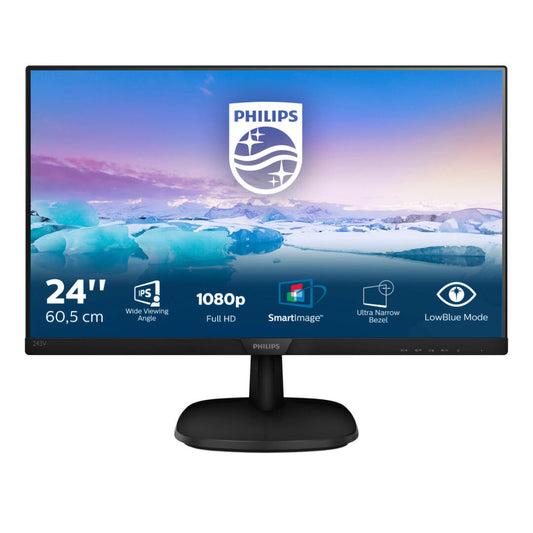 Monitor LED | Philips | 243V7QDSB | IPS | 24" | FHD | VGA DVI HDMI