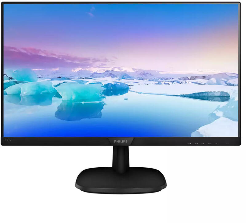 PHILIPS MONITOR LED IPS 24" (23.8) 16:9 FHD VGA DVI HDMI 243V7QDSB