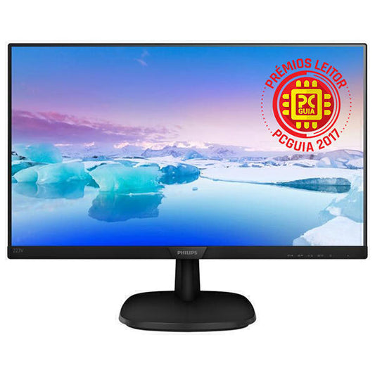 Monitor Philips IPS 27" 273V7QDAB | FHD | VGA DVI HDMI | Som Integrado