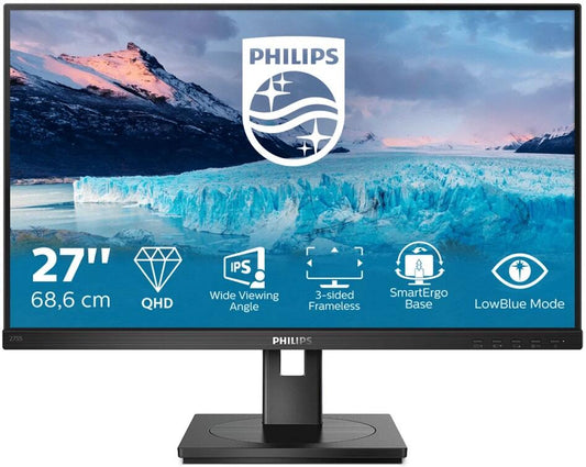 Monitor Philips | 275S1AE/00 | 27" IPS QHD 16:9 | DVI HDMI DP