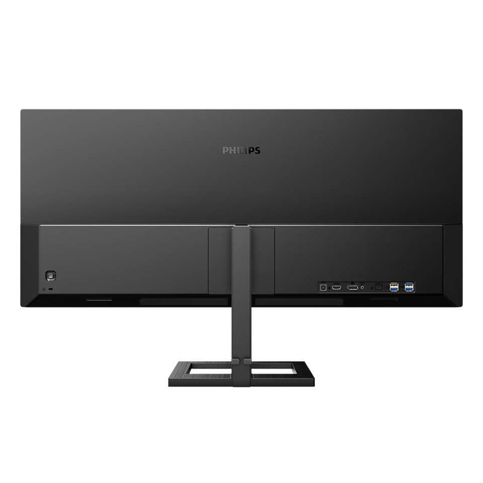 Monitor Philips 34" VA WQHD 21:9 100Hz | HDMI | DP | USB-C | Colunas