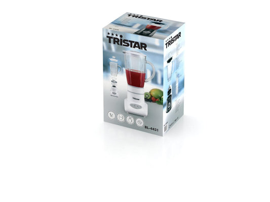 Liquidificador Tristar BL-4431 | 180W | Jarro 0.45L | Branco