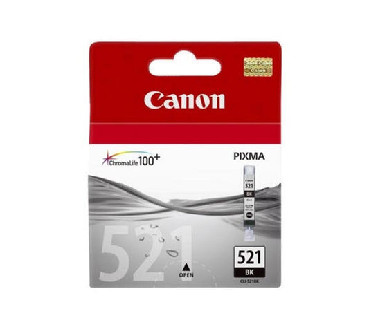 CANON CARTUCHO TINTA NEGRO PIXMA CLI-521BK IP3600 - 2933B001