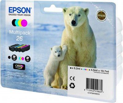 Epson Claria Premium Cartucho 26 Multipack 4 colores