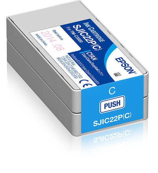 Tinteiro Epson | TM-C3500 | Azul | 32ml | Original