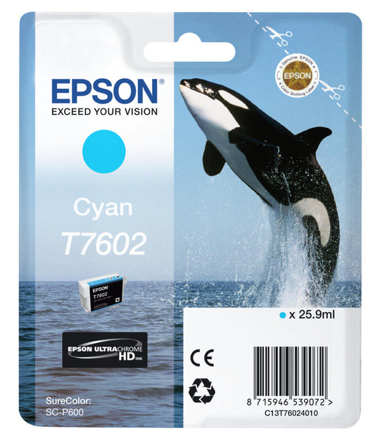 EPSON SURECOLOR SC-P600 Cartucho Cian