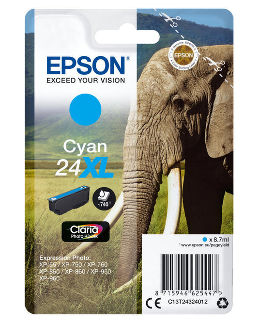 TINTA EPSON 24XL CYAN