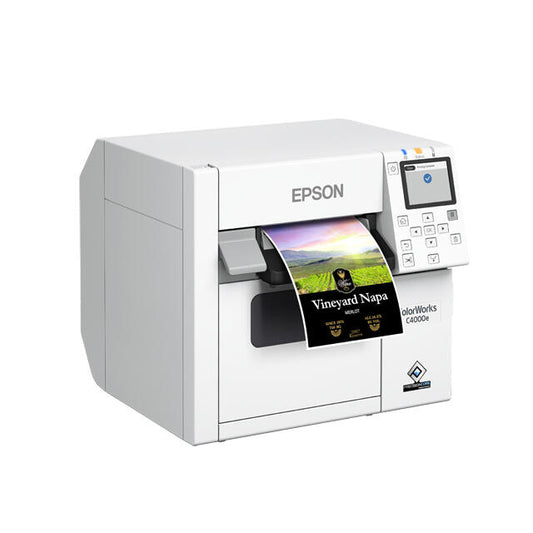 Impressora de Etiquetas | Epson ColorWorks CW-C4000e | Preto