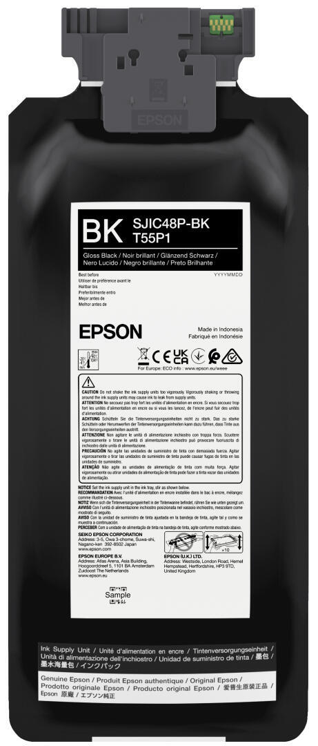 EPSON TINTEIRO PRETO CW-C8000e