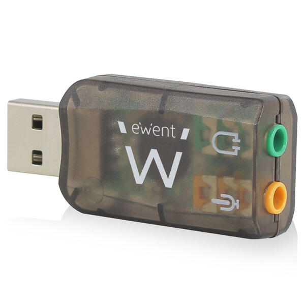 EWENT PLACA SOM USB 5.1 VIRTUAL 3D