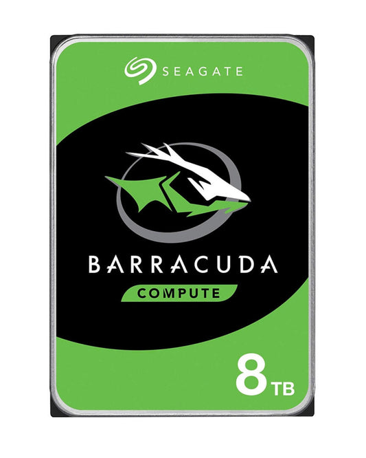 Disco Rígido | Seagate | Barracuda 8TB | 3.5" SATA 6 Gb/s 5400 RPM