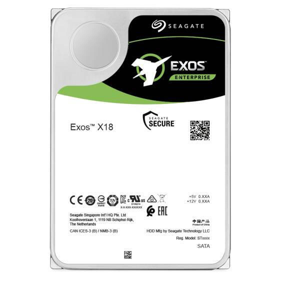 Disco Rígido 3.5" | Seagate | Exos X18 ST18000NM000J | 18TB | SATA