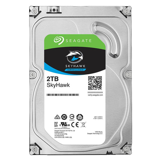 Disco 3.5" | Seagate | SkyHawk | 2TB | 256Mb | SATA 6Gb/s | 7200rpm