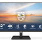 PHILIPS MONITOR VA 32" (31.5") 16:9 UHD 4K 60HZ HDMI DP COLUNAS 32E1N1800LA