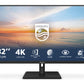 PHILIPS MONITOR VA 32" (31.5") 16:9 UHD 4K 60HZ HDMI DP COLUNAS 32E1N1800LA