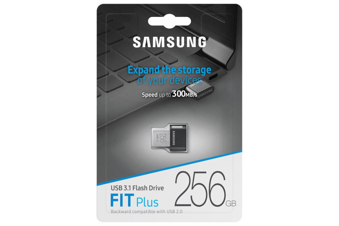 Samsung MUF-256AB unidad flash USB 256 GB USB tipo A 3.2 Gen 1 (3.1 Gen 1) Gris, Plata - 1332205