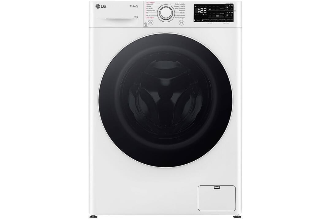 Máquina de Lavar Roupa | LG | F4WR3509A0W | 9Kg | 1400RPM | Classe A