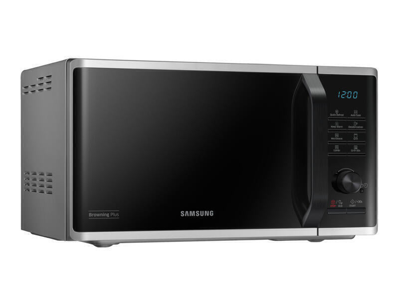 SAMSUNG MICROONDAS 23LT 800W GRILL 1100W DIGITAL PRATEADO