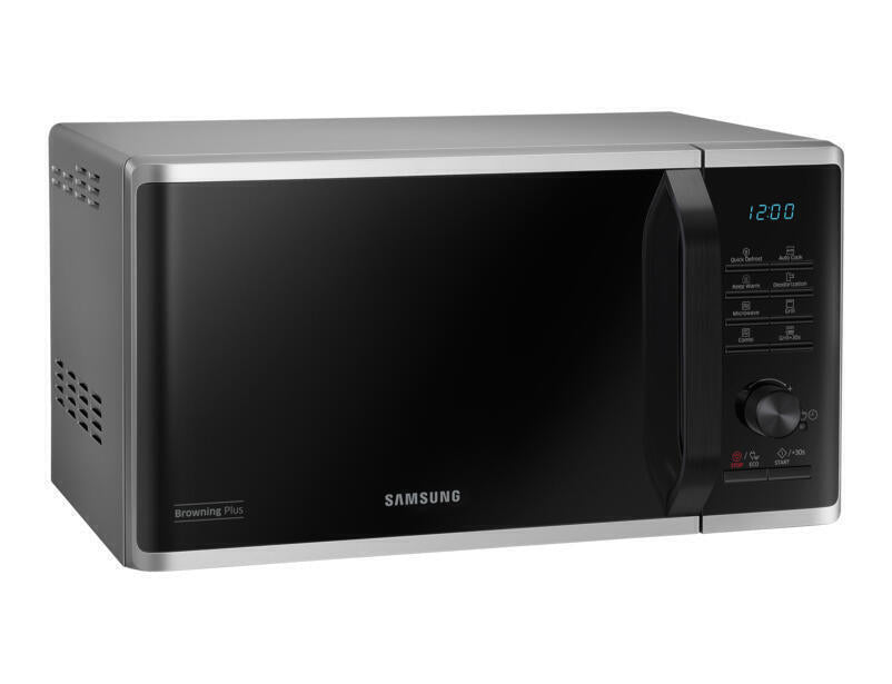 SAMSUNG MICROONDAS 23LT 800W GRILL 1100W DIGITAL PRATEADO