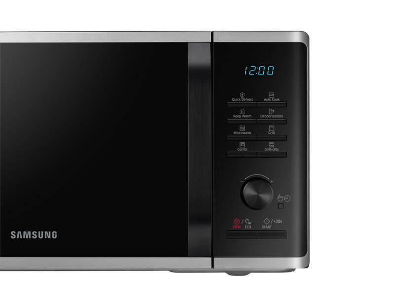 SAMSUNG MICROONDAS 23LT 800W GRILL 1100W DIGITAL PRATEADO