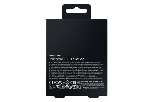 SSD Portátil | Samsung | T7 Touch | 2000GB | Preto | Ref. 1332218