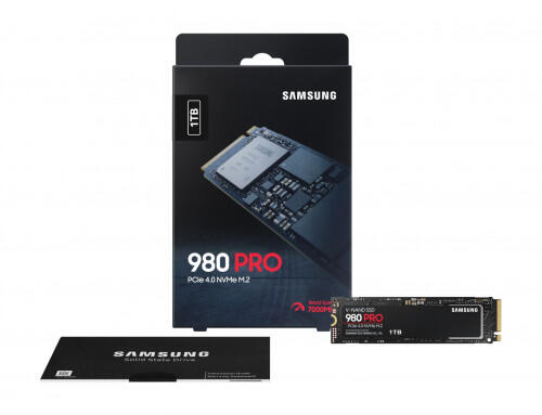 Disco SSD Samsung 980 PRO 1TB/ M.2 2280 PCIe 4.0