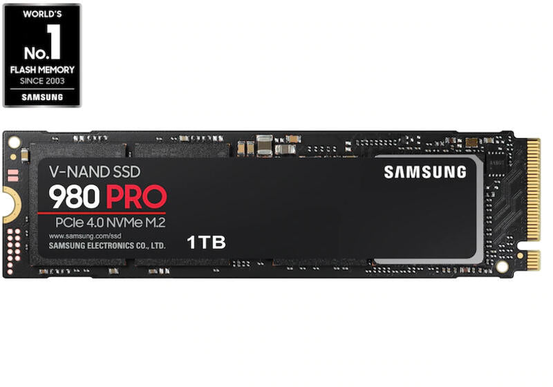 Disco SSD Samsung 980 PRO 1TB/ M.2 2280 PCIe 4.0