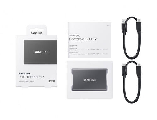 SSD Externo | SAMSUNG | T7 | 2TB | USB 3.2 | Portátil