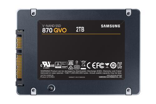 SAMSUNG SSD 870 QVO 2TB 2.5" SATA III V-NAND MLC#PROMO#ULT UNID#