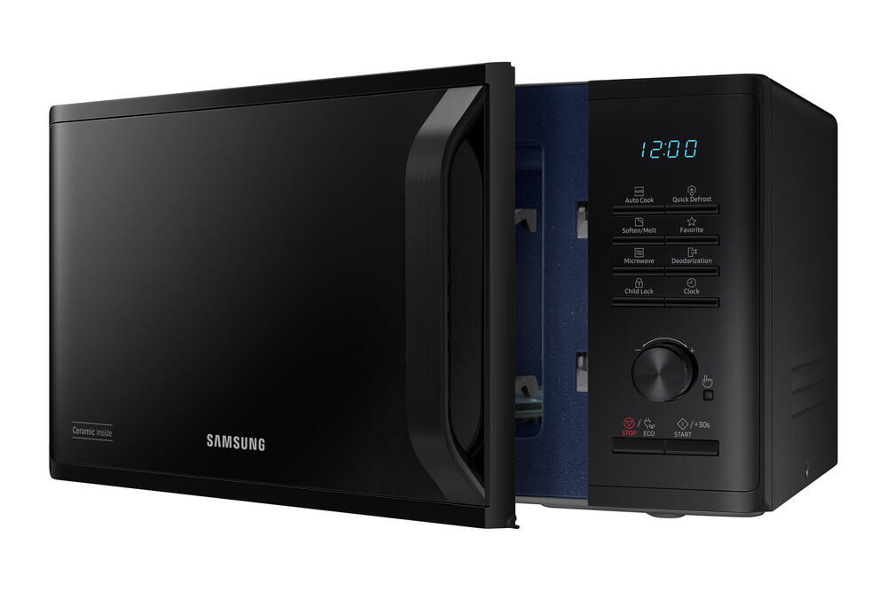 Micro-ondas Balcão | Samsung | MS23K3515AK | 800W | Preto | sem Grill