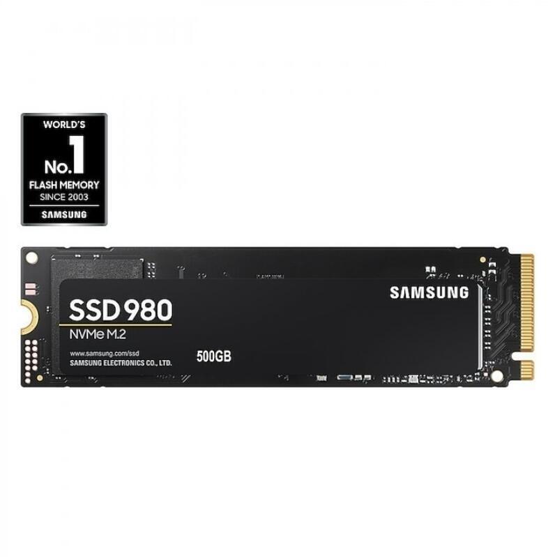 SSD M.2 PCIe NVMe SAMSUNG 500GB 980 3100/2600-400K/470K IOPS