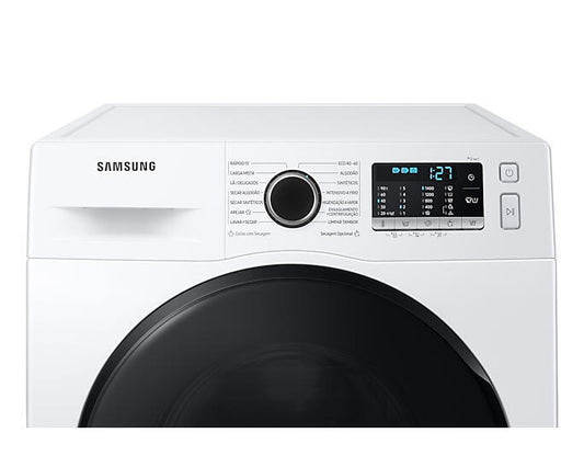 Máquina de Lavar Secar Roupa | Samsung | WD90TA046BE/EP | 9Kg | Branca