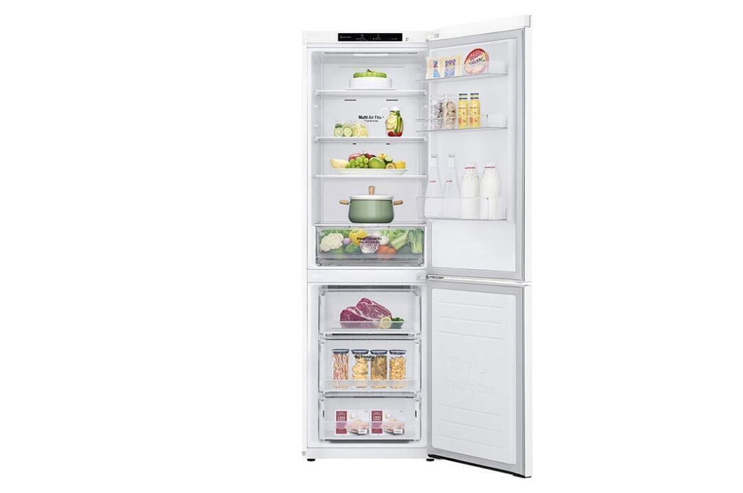 Combinado Frigorífico | LG | GBP61SWPGN | 341L | Branco