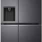 Frigorífico Americano | LG | GSLV71MCTE | 635L | Inox