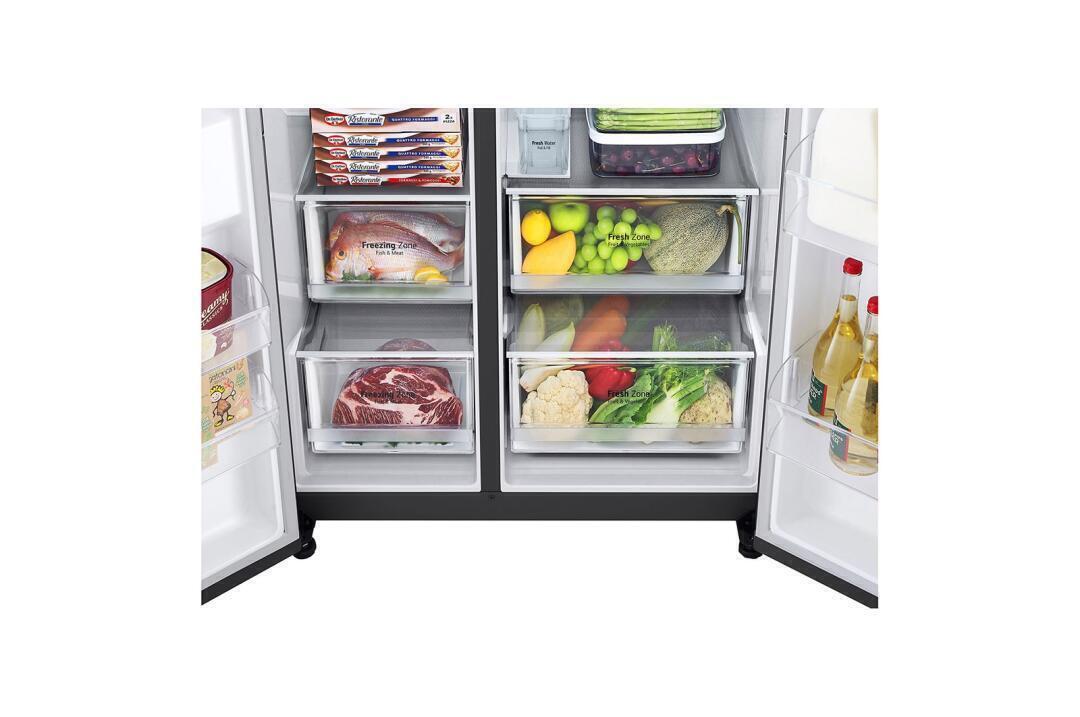 Frigorífico Americano | LG | GSLV71MCTE | 635L | Inox