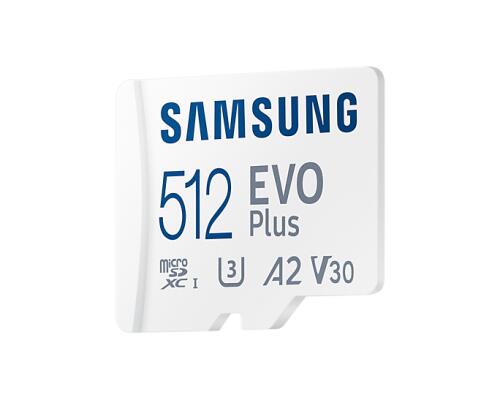 Memória Flash | Samsung | EVO Plus | 512 GB | MicroSDXC UHS-I