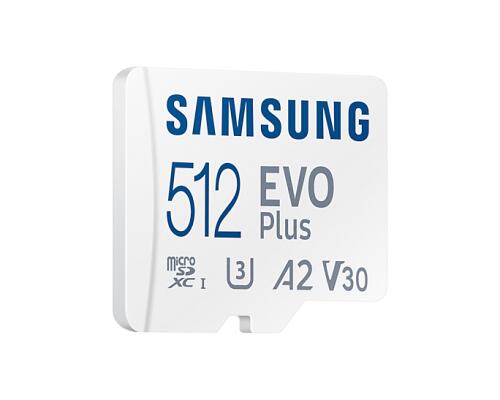 Memória Flash | Samsung | EVO Plus | 512 GB | MicroSDXC UHS-I