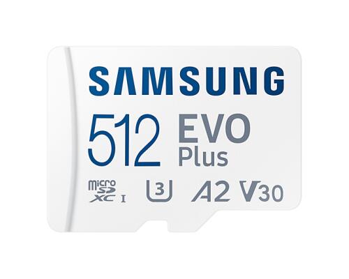 Memória Flash | Samsung | EVO Plus | 512 GB | MicroSDXC UHS-I