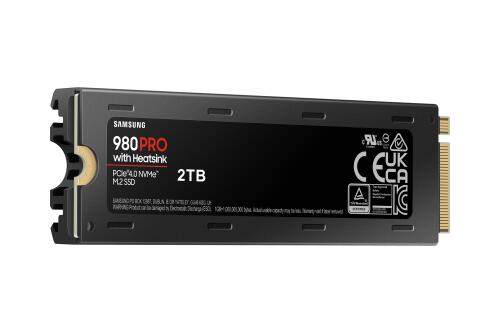 Disco SSD Samsung 980 PRO 2TB/ M.2 2280 PCIe 4.0/ con Disipador de Calor/ Compatible con PS5 y PC/ Full Capacity