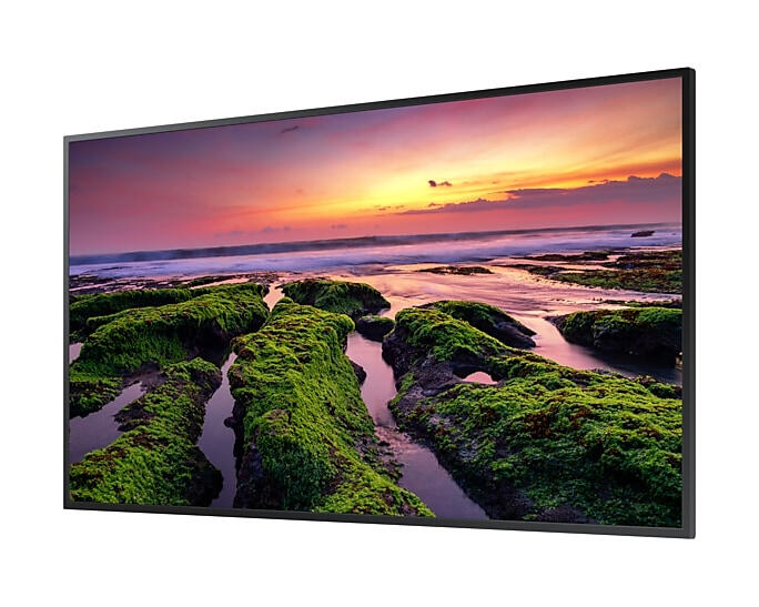 (NUEVO) MONITOR SAMSUNG DIGITAL SIGNAGE UHD 43" (QB43R-B) / 3840x2160(16:9) /5000:1 /350CD/M2 / USO 16/7 /DVI-D / HDMI (2) / HDCP / USB (2) / IN-OUT JACK ST / RS232C(IN/OUT), RJ45 / SOC / SSSP 6.0/MM/